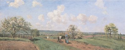 Der Frühling von Camille Jacob Pissarro